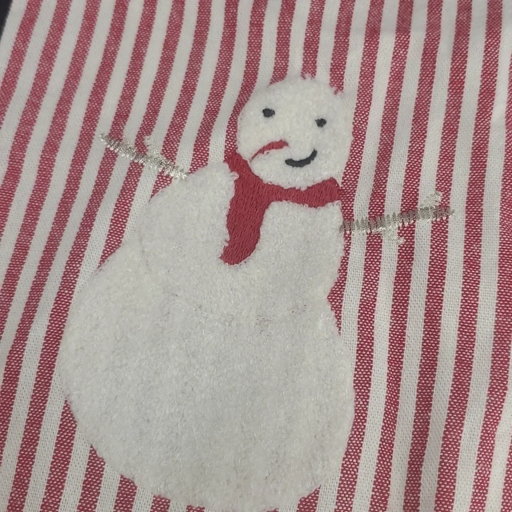 NEW MOMMY Pottery Barn Holiday Christmas Gift Snowman Stocking